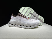 On Cloudtilt Sneakers in Blush Pink and Pearl White