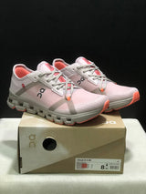 On Cloud X 4 AD Sneakers in Pink and Gray
