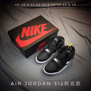 Air Jordan Legacy 312 High-Top Sneakers Black and White