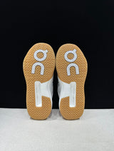 On THE ROGER Advantage Pro Sneakers Light Grey Orange