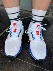 Nike Air Winflo 9 Running Shoes DX3355-100 White Red Blue