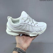 Ecco Biom C-Trail Low-Top Sneakers in Black and White