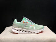 On Cloudsurfer Sneakers in Pale Green and White