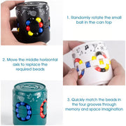 🎡 Linkage Cube Fidget Spinner Toy