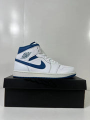 Jordan Air Jordan 1 Mid White Blue FN5215-141 Sneakers