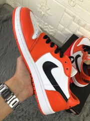 Nike Air Jordan 1 Low White Orange Sneakers CZ0790-801