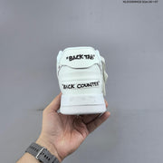 Off-White Low-Top Sneakers in White with Arrows Detail