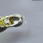 GGCC G26U8612 Women's Retro Chunky Sneakers, Gray and Yellow