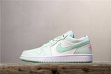 Nike Pastel Green and Pink Low-Top Sneakers 554723-051