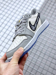 Dior x Air Jordan 1 Low Sneakers CN8608-002 Grey