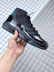 Jordan Air Jordan 11 Retro Gamma Black Sneakers 378037-006