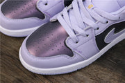 Air Jordan 1 Low GS Oxygen Purple Sneakers 554723-505