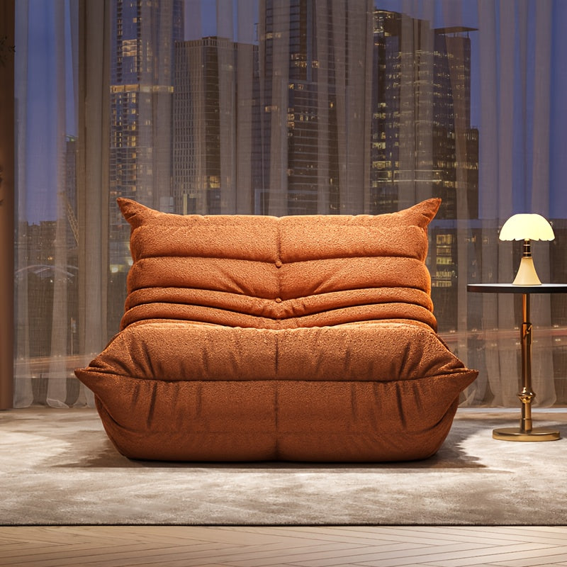 Bean Bag Chair, Family Corner Chair, Sofa, Fireplace Chair, Lazy Sofa, Compressed Sponge Sofa, Floor Single Leisure Chair, Sofa Bed, Suitable For Various Occasions In Hall, Office, Bedroom, Apartment