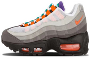 Nike Air Max 95 Sneakers in Grey and Red