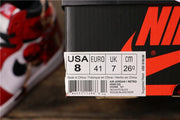 Air Jordan 1 Retro High OG Red White Black Custom Sneakers