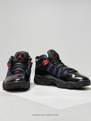 Jordan Six Rings Sneakers Black Navy Red