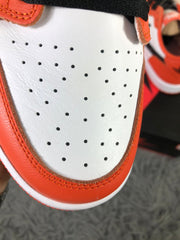 Nike Air Jordan 1 Low White Orange Sneakers CZ0790-801