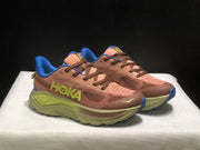 HOKA Challenger 8 Trail Running Shoes Brown Blue