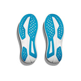 HOKA Mach 6 Running Shoes, White with Coral and Blue
