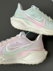 Nike Pegasus 41 Running Shoes in Pastel Pink and Mint
