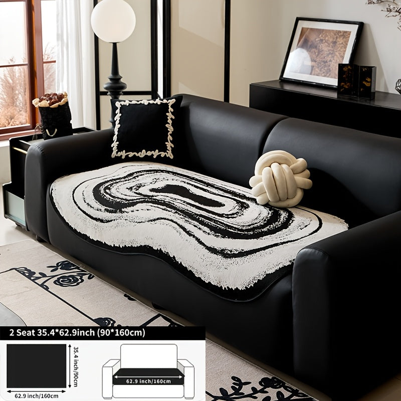 Luxury Spiral Sofa Cushion | Versatile, Easy-to-Clean Polyester Cover, Suitable for Various Sofa Types, Protects from Pet Scratches and Drawings