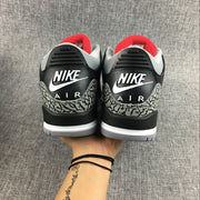 Air Jordan 3 Retro Black Cement Sneakers