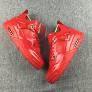 Jordan Air Jordan 4 Red Patent Leather Sneakers