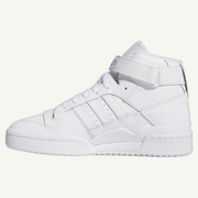 Adidas Originals Men's White Forum Mid Sneakers, IG3754 (No Box)