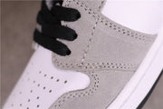 Air Jordan 1 High Light Smoke Grey Sneakers 555088-126