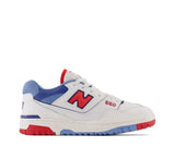 New Balance 550 White, Blue and Red Sneakers BB550NCH