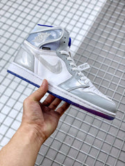 Jordan Air Jordan 1 High Zoom R2T Sneakers White Grey Blue