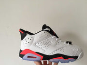 Jordan 6 Low “Maldives” White Black Red Sneakers