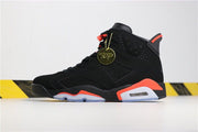 Jordan Air Jordan 6 Infrared Black Red High-Top Sneakers