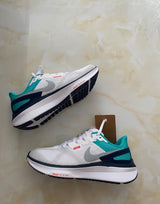 Nike Structure 25 Road Running Shoes White Green DJ7884-102