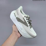 Brooks Glycerin Max Running Shoes, White and Lime