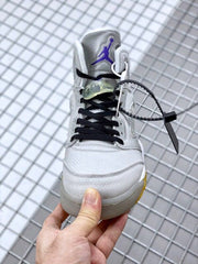 Air Jordan 5 x Off-White Sneakers Grey CT8480-105