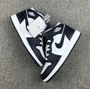 Jordan 1 Mid What The Obsidian Sneakers 554724-174