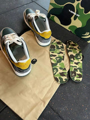 BAPE SK8 Sta Sneakers Gray Yellow 1H80-191-007