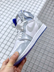 Jordan Air Jordan 1 High Zoom R2T Sneakers White Grey Blue