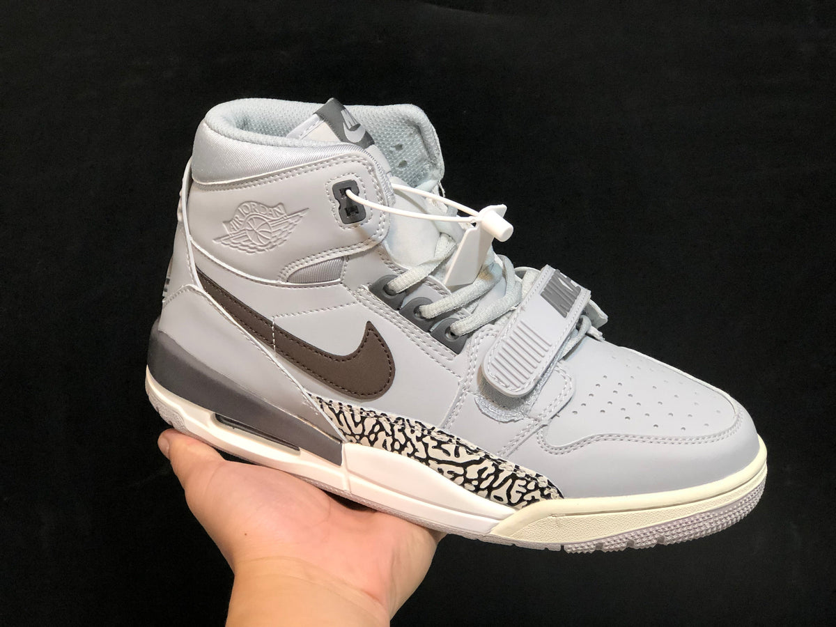 Air Jordan Legacy 312 Grey Cement Men's Basketball Shoes AV3922-002