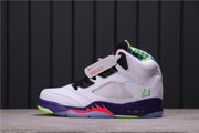 Air Jordan 5 Alternate Bel-Air Sneakers White Purple DB3335-100