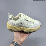 FILA Chunky Sole Sneakers in Cream and Charcoal