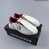 Converse 1970 Low-Top Sneakers White Burgundy Gold