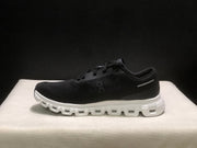 On Cloud 6 Push Sneakers, Black and White