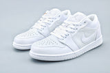 Jordan 1 Low White Sneakers 11136