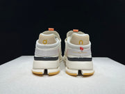 On Cloudnova 2 Sneakers in Ivory and Orange