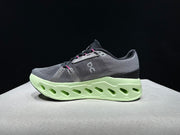 On Cloud eclipse Running Shoes in Gray and Lime