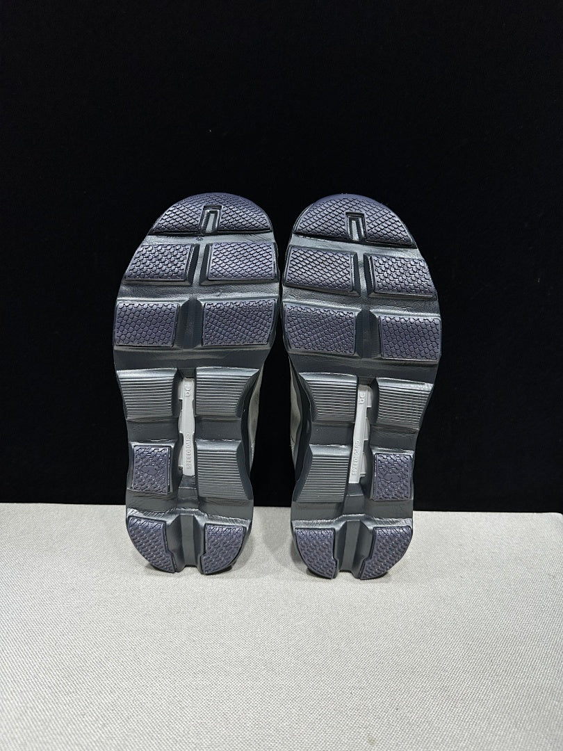 On Cloudmonster Running Shoes in Eclipse and Magnet