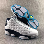 Jordan Air Jordan 13 Dark Powder Blue Sneakers White Navy