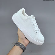 Prada Cloudbust Thunder Low-Top Sneakers, White and Black
